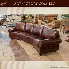 Curved Four Cushion Sofa Custom Full Grain Leather Couches Cushions On Sofa Leather Sofa Couch Leather Couch