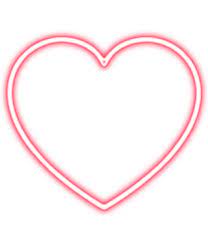 Redneonheart Red Neon Heart Redglowingheart Glowing Png Pngs Pngstickers Transparent Nobackground Sticker Pngst Neon Png Heart Overlay Picsart Png