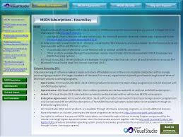 What Is Msdn Subscriptions Msdn Subscriptions Level And