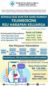 Jadi anda bisa datang langsung maupun hubungi pihak rs muhammadiyah bandung di: Rumah Sakit Harapan Keluarga Cipacing