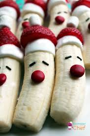 In scotland, these are called kilted sausages! Nomster Chef Christmas Cooking With Kids Strawberry Santa Pops Fun Food Recipes For Kids To Make For Healthy Eating