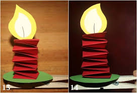 Adventskranz Basteln Mit Kindern 10 Bastelideen Aus Papier Adventskranz Basteln Kindern Papier Kerz In 2020 Fireworks Craft For Kids Lantern Crafts Diy Candles Easy