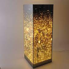 Pin On Infinity Reflection Glass Led Lights