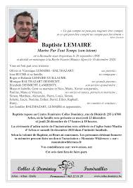 Liste des avis de décès publiés en france et informations sur les cérémonies. Necrologie Pompes Funebres Funeralys