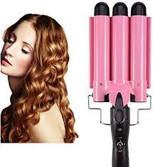 Amazon Com Hair Curling Iron 3 Barrel Wand Temperature Adjustable 25mm Hair Waver Curling Iron For Long O Curling Iron Hairstyles Hair Waver Curled Hairstyles