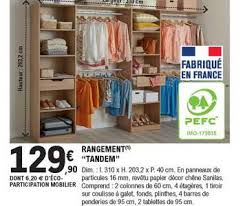 Offre Rangement Tandem Chez Eleclerc Brico