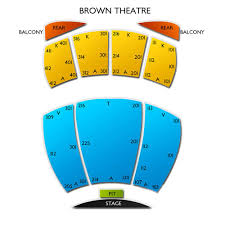 Kentucky Center Brown Theatre 2019 Seating Chart