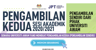Video kali ni cikgu bercerita tentang subjek atau matapelajaran sains tulen dan matematik yang menjadi syarat. Permohonan Pengambilan Kedua Ke Universiti Awam Sesi Akademik 2020 2021 Lepasan Spm Stpm Setaraf Edu Bestari