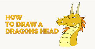 How To Draw A Dragon Head Easy Drawing Guides How to draw a dragon head drawing: