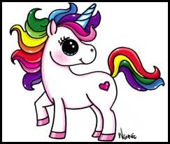 How To Draw Cartoon Unicorns Realistic Unicorns Drawing Tutorials Drawing How To Draw Unicorns Drawing Lessons Step By Step Techniques For Cartoons Illustrations How to draw kawaii and cute unicorn easy. to draw unicorns drawing lessons step