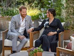 Meghan spoke with oprah for most of the interview, before being joined by prince harry. 0ifootzig2ignm