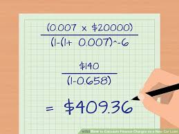 2 Easy Ways To Calculate Finance Charges On A New Car Loan