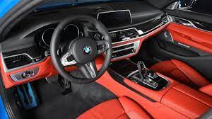 Lows gimmicky interior tech, ultimate driving machine character absent (again). Bmw M760li Santorini Blue With Red Interior Catches The Attention