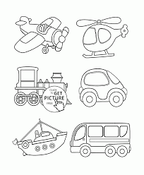Vehicle coloring pages are a great way to teach kids about different modes of transportation. Transportation Coloring Page For Toddlers Coloring Pages Printables Free Wuppsy Com Preschool Coloring Pages Coloring Books Truck Coloring Pages