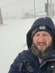 Blizzard in Louisiana and Galveston Island