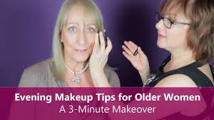 evening makeup tips for older women a