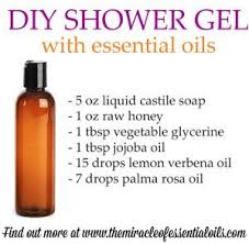 Homemade Shower Gel With Essential Oils Homemade Shower Gel Essential Oil Shower Gel Shower Gel Recipe