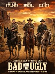 Action - 🎬 Bad and the Ugly (2026) Director: Sergio Leone 🌟 Starring:  Sylvester Stallone, Kurt Russell, Sam Elliott 📝 Plot Summary: Bad and the  Ugly (2026) brings the gritty, dust-swept world