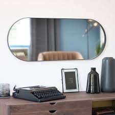 Miroir En Metal Noir 35x90 Sur Maisons Du Monde Piochez Parmi Nos Meubles Et Objets Dec Miroir En Metal Noir Luminaire Maison Du Monde Miroir Maison Du Monde