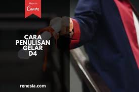 Jan 27, 2014 · setelah membaca status salah satu teman di media sosial, sempat penasaran apa betul penulisan gelar pada baliho beberapa caleg bahkan hampir semuanya salah. Cara Penulisan Gelar D4 Yang Baik Dan Benar Dan Contohnya