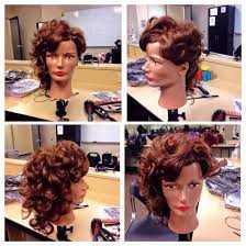 Pivot Point Oblong Roller Set Updo Cosmetology School About Hair Hair Styles Roller Set