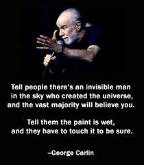 George Carlin Quotes On God. QuotesGram via Relatably.com