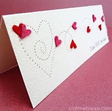 While you can always buy a card from the store, a handmade card will be more fold a sheet of cardstock or watercolor paper in half to make a card. 50 Thoughtful Handmade Valentines Cards