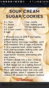 Pin By Carol Byrne On Baked Goods Sour Cream Sugar Cookies Sour Cream Cookies Sugar Cookies Recipe