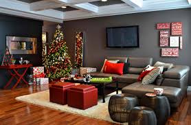 Simple living room christmas decorating ideas placement. 15 Christmas Decorated Living Rooms Home Design Lover