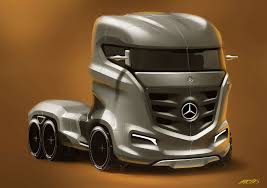 Mercedes Benz Axor Truck Concept Design Sketch Mercedes Benz Trucks Concept Cars Truck Design