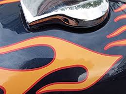 Pinstriping svg, pinstriping vinyl decals, motorcycle and car pinstripe, black and white color svg eps png nimaxsvintage. Amazon Com East Coast Vinyl Werkz No 28 Tangerine With Fruitpunch Pinstripe 28pc Old School Flame Decals For Motorcycle Tank Fenders Helmet Automotive