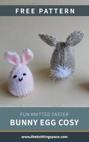 The stuffing will dictate the shape of your finished egg so it's worth taking extra time and attention. Fun Knitted Easter Bunny Egg Cosy Free Knitting Pattern