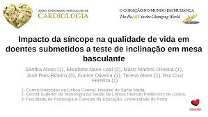 Learn vocabulary, terms and more with flashcards, games and other study tools. Pdf Impacto Da Sincope Recorrente Na Qualidade De Vida De Doentes Submetidos A Testes De Inclinacao Em Mesa Basculante