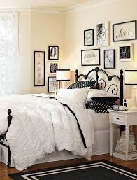 Black Bed Frame With White Headboard 24 Teenage Girls Bedding Ideas Girl Bedroom Designs Black White Bedrooms Teenage Girl Bedroom Designs