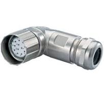 M23 Signal Right Angle Connector, Female Thread | S7.300.400 ...