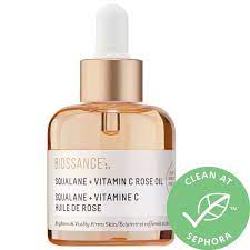Squalane Vitamin C Rose Oil Biossance Sephora Rose Oil Essential Oils For Skin Squalane