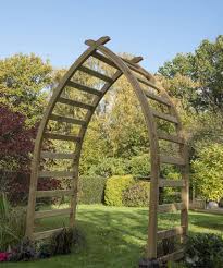 The sides of the garden arch include a trellis which helps give your climbers. Whitby Arch Forest Garden