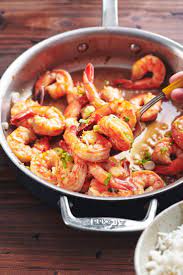 Easy Honey Garlic Shrimp Recipe The Mom 100 Recipe Beef Recipes Easy Shrimp Recipes Easy Garlic Shrimp Recipe