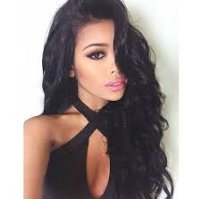 See more ideas about hair, hair styles, long hair styles. Love The Jet Black Hair And Beach Waves Hair Styles Hair Gorgeous Hair