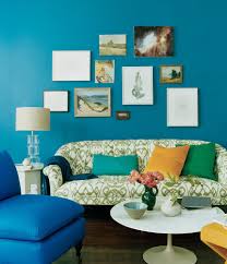 Decorating With Blue Domino Peacock Blue Living Room Teal Living Rooms Blue Paint Living Room