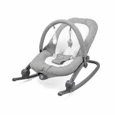 Move the rocker napper's hanging electronic toy close enough to baby's palm to help practice fine motor skills, first by. Aura Deluxe Portable Rocker Bouncer Quilted Charcoal Tweed Baby Delight Inc