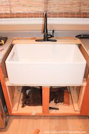 It is made out of rare clay that is found only in one geographic location in the world. Diy Farmhouse Sink Installation Simply Beautiful By Angela
