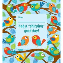 4 bible verse that says: Boho Birds Classroom Decor Theme