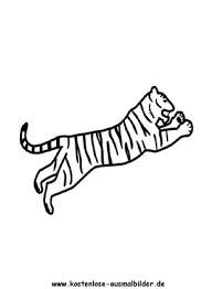 Ausmalbild Tiger 3 Zum Ausdrucken