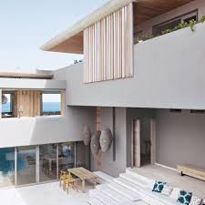 Une Maison De Reve Avec Vue Sur L Ocean Couleur Facade Maison Interieur Marin Maison