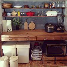 色もブレンドしてイロイロ 憧れの漆喰で壁をリメイク12選 キッチン リノベーション diy キッチン リフォーム diy リビング キッチン