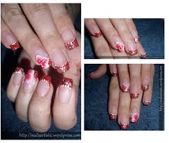 Gel, capsule ou résine : Red Pour La St Valentin Les Ongles De Nany