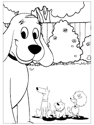 Clifford Coloring Pages Happy Birthday Coloring Pages Birthday Coloring Pages Puppy Coloring Pages