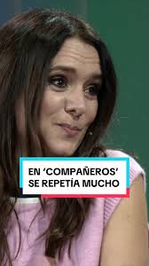 Eva Santolaris confirma el síndrome del repetidor que había en Compañeros.  Por lo que sea, los protagonistas repetían mucho. #laresistencia  #davidbroncano #nataliaverbeke #evasantolaria #compañeros ...