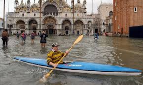 venice is sinking five times faster